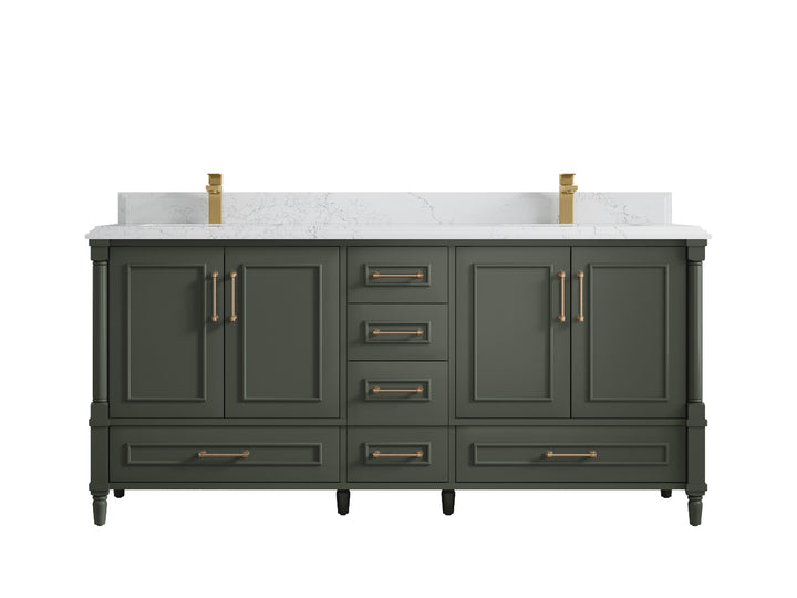 Aberdeen 72 in. W x 22 in. D Double Sink Bathroom Vanity - photo 22