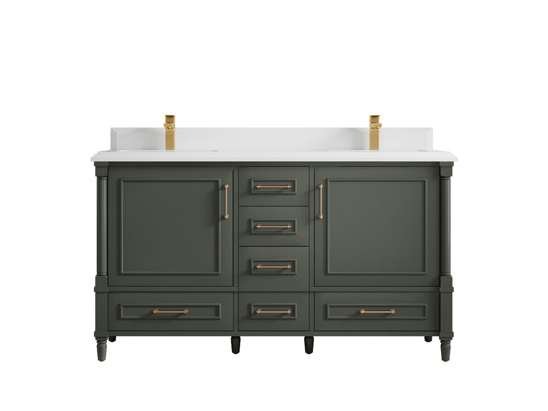 Aberdeen 60 in. W x 22 in. D Double Sink Bathroom Vanity