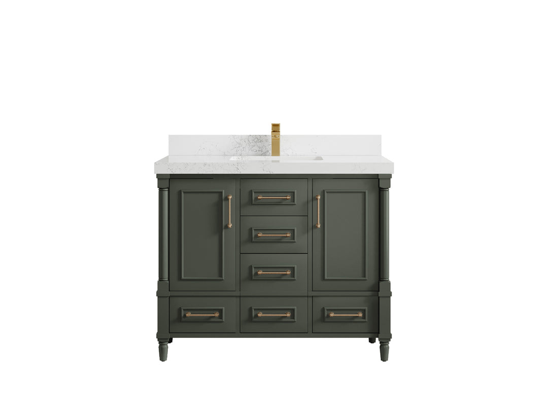 Aberdeen 42 in. W x 22 in. D Single Sink Bathroom Vanity