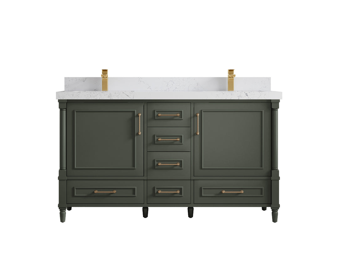 Aberdeen 60 in. W x 22 in. D Double Sink Bathroom Vanity