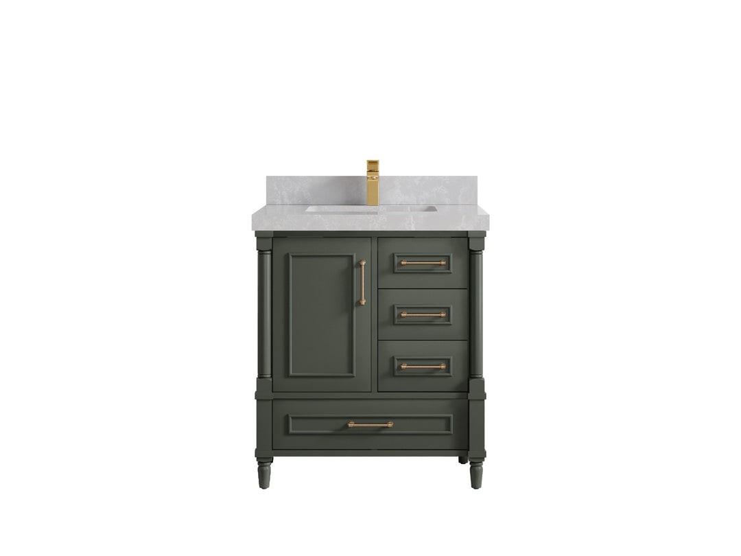Aberdeen 30 in. W x 22 in. D Single Sink Bathroom Vanity