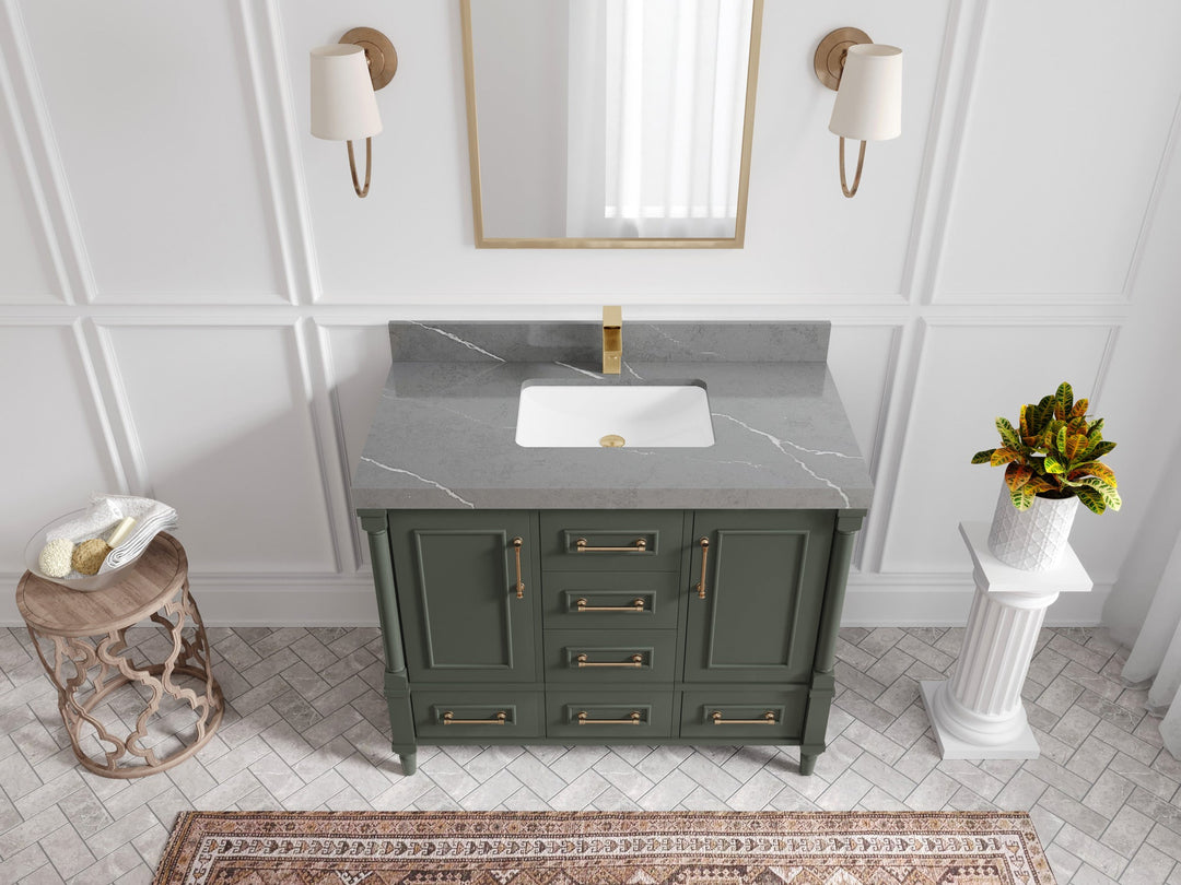 Aberdeen 42 in. W x 22 in. D Single Sink Bathroom Vanity