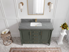 Aberdeen 48 in. W x 22 in. D Single Sink Bathroom Vanity - photo 32