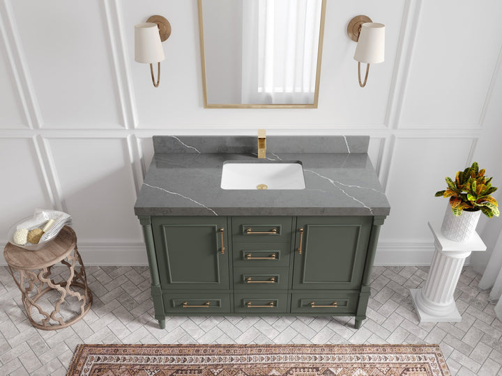 Aberdeen 48 in. W x 22 in. D Single Sink Bathroom Vanity - photo 32