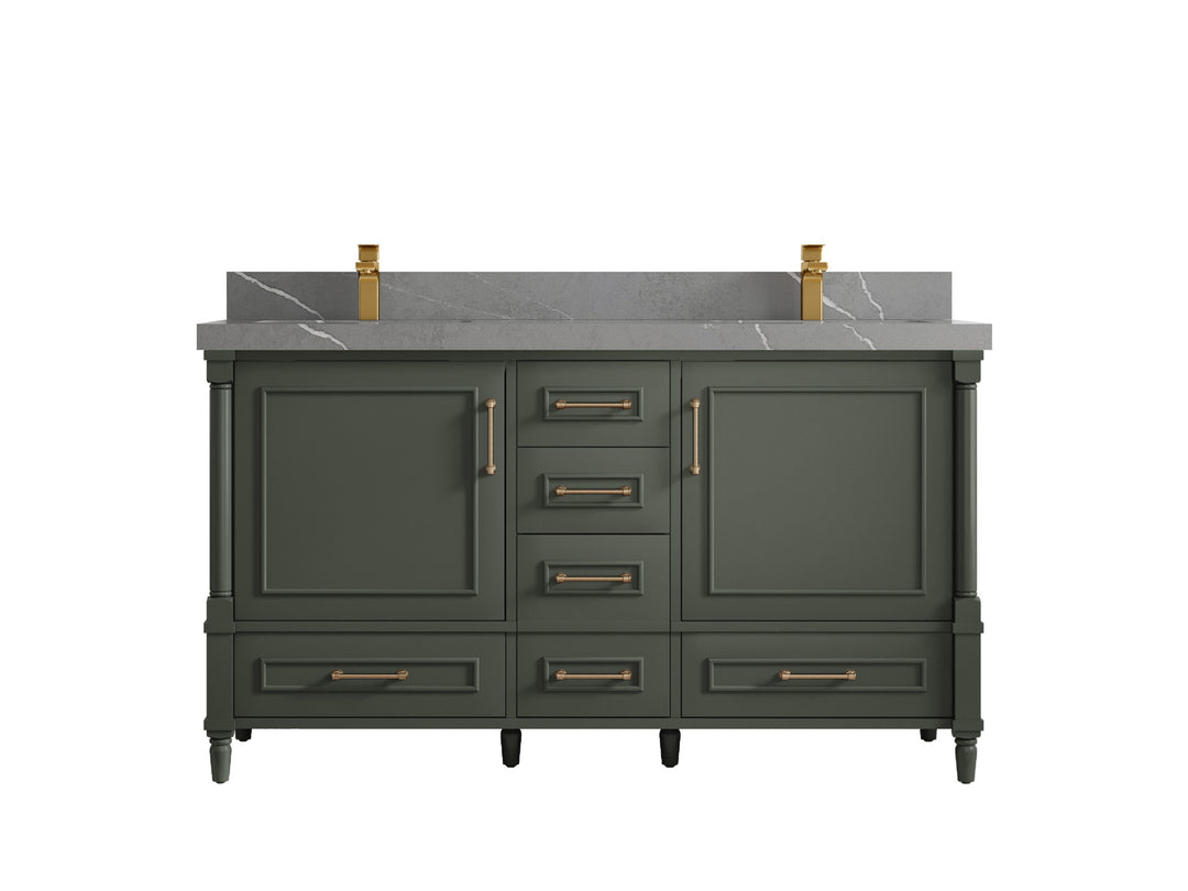 Aberdeen 60 in. W x 22 in. D Double Sink Bathroom Vanity