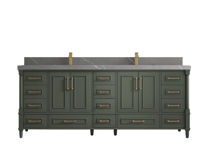 Aberdeen 84 in. W x 22 in. D Double Sink Bathroom Vanity - photo 33