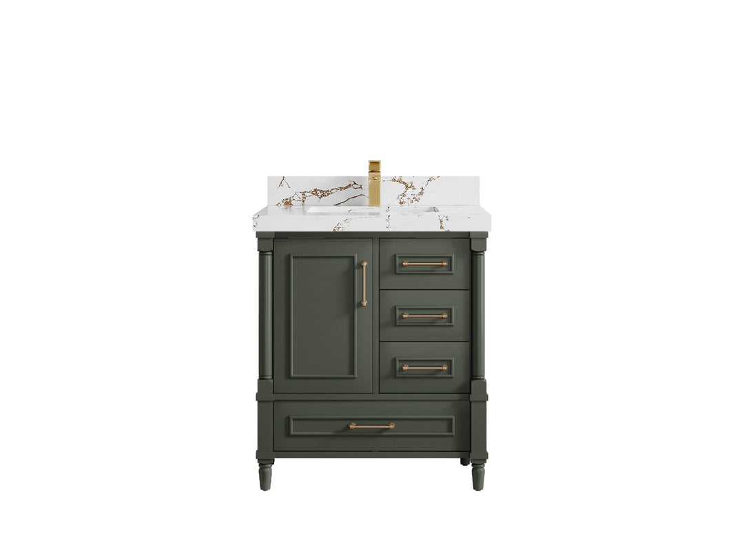 Aberdeen 30 in. W x 22 in. D Single Sink Bathroom Vanity