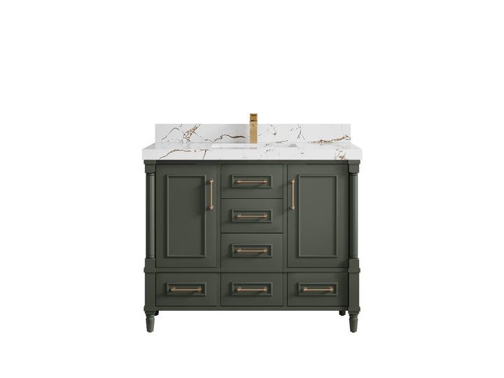 Aberdeen 42 in. W x 22 in. D Single Sink Bathroom Vanity - photo 35