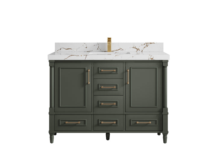 Aberdeen 48 in. W x 22 in. D Single Sink Bathroom Vanity - photo 35