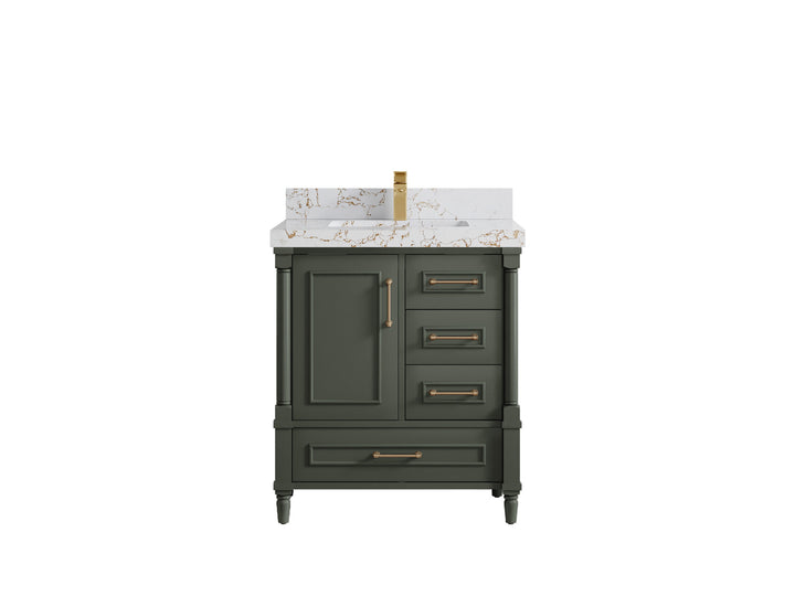 Aberdeen 30 in. W x 22 in. D Single Sink Bathroom Vanity - photo 42
