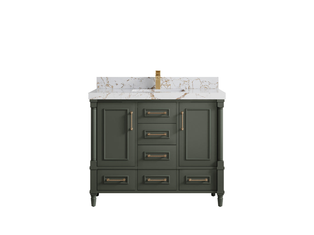 Aberdeen 42 in. W x 22 in. D Single Sink Bathroom Vanity