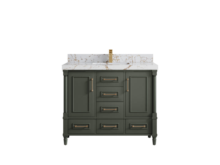 Aberdeen 42 in. W x 22 in. D Single Sink Bathroom Vanity - photo 37