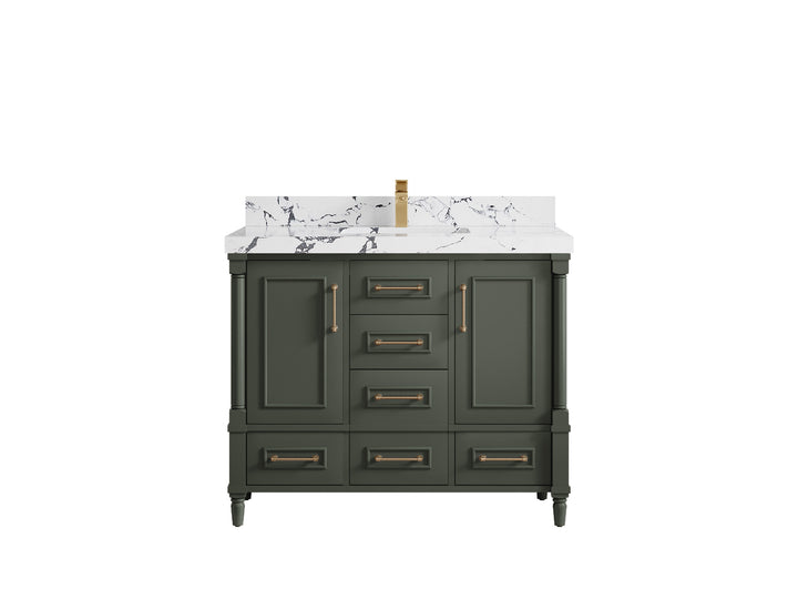 Aberdeen 42 in. W x 22 in. D Single Sink Bathroom Vanity - photo 39
