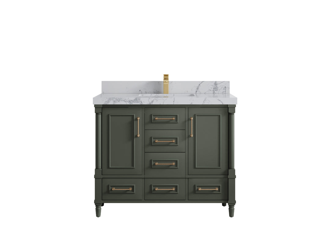Aberdeen 42 in. W x 22 in. D Single Sink Bathroom Vanity