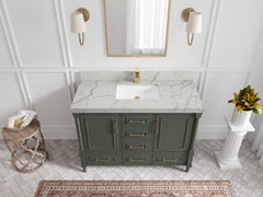 Aberdeen 48 in. W x 22 in. D Single Sink Bathroom Vanity - photo 40