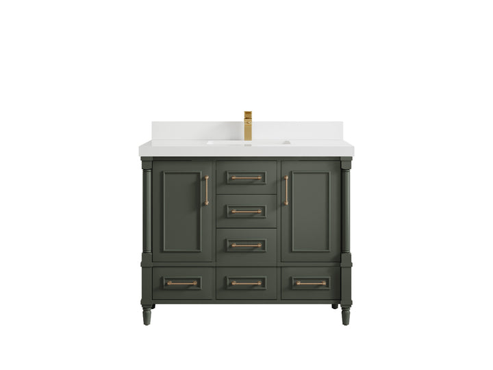 Aberdeen 42 in. W x 22 in. D Single Sink Bathroom Vanity - photo 43