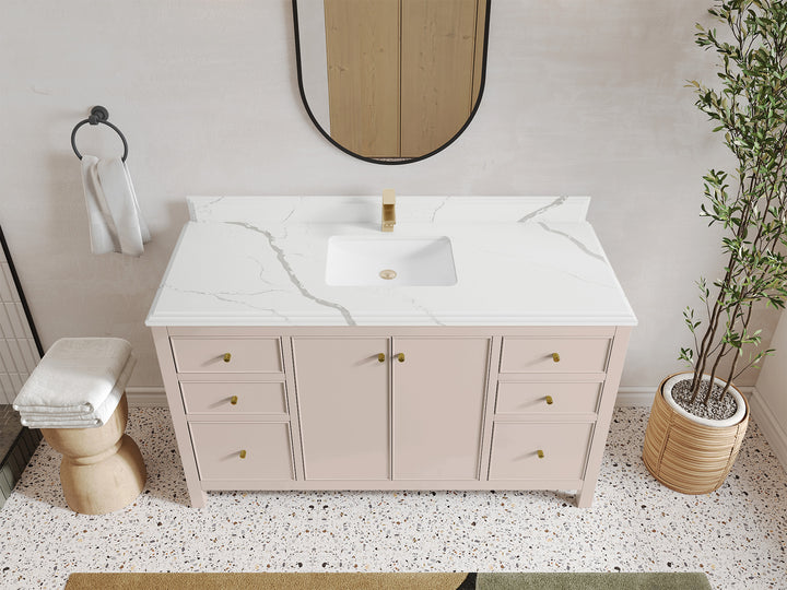 Chicago 60 in. W x 22 in. D Single Sink Bathroom Vanity - photo 24