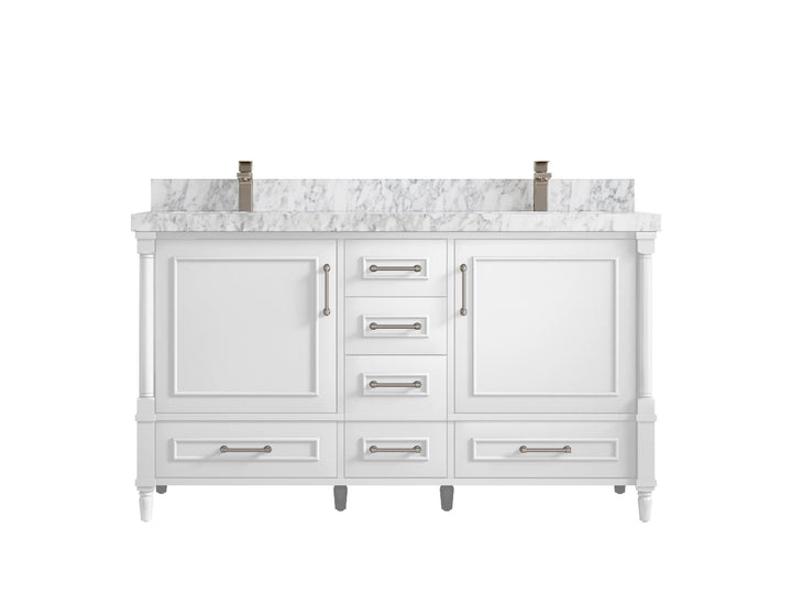 Aberdeen 60 in. W x 22 in. D Double Sink Bathroom Vanity - photo 10