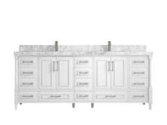 Aberdeen 84 in. W x 22 in. D Double Sink Bathroom Vanity - photo 19