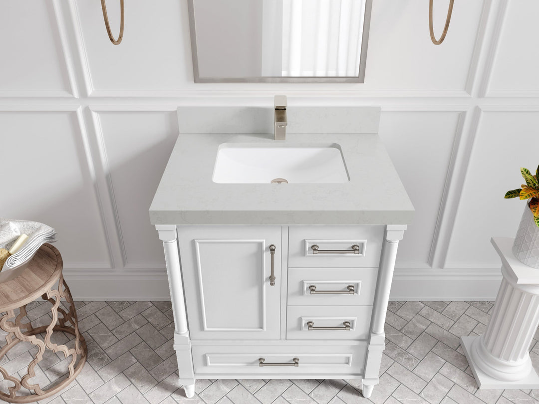 Aberdeen 30 in. W x 22 in. D Single Sink Bathroom Vanity