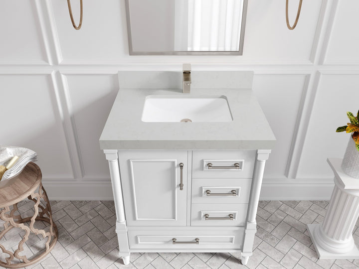 Aberdeen 30 in. W x 22 in. D Single Sink Bathroom Vanity - photo 20