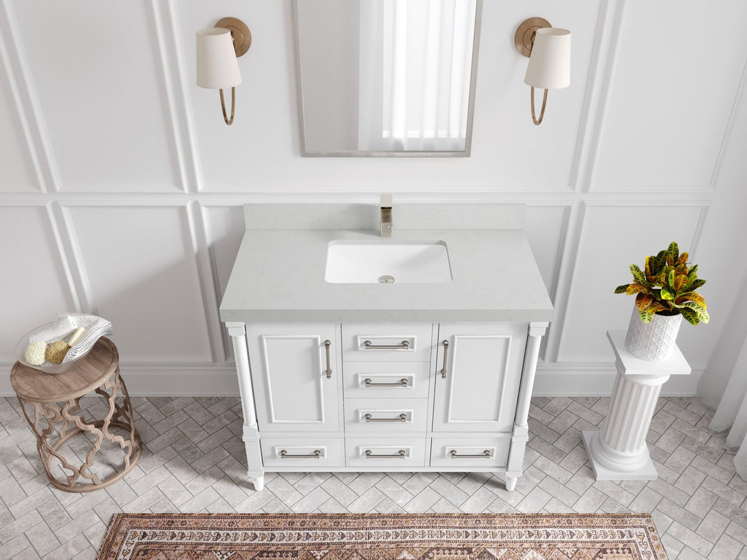 Aberdeen 42 in. W x 22 in. D Single Sink Bathroom Vanity