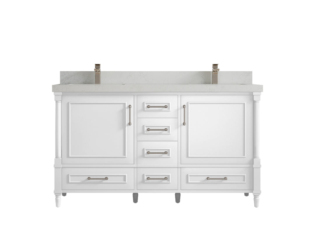 Aberdeen 60 in. W x 22 in. D Double Sink Bathroom Vanity