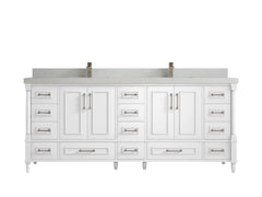 Aberdeen 80 in. W x 22 in. D Double Sink Bathroom Vanity - photo 20