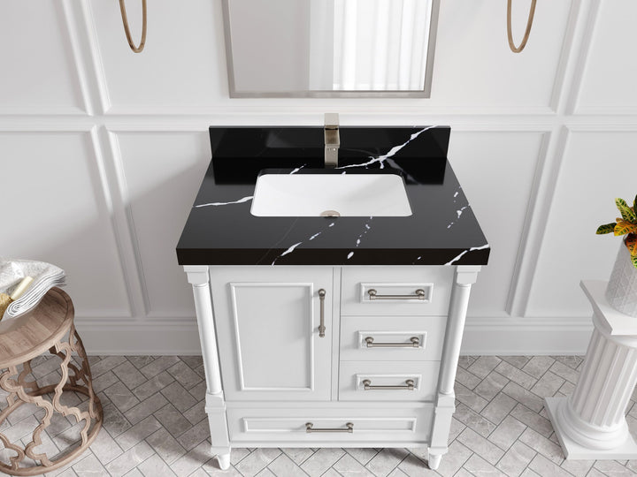 Aberdeen 30 in. W x 22 in. D Single Sink Bathroom Vanity - photo 8
