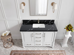 Aberdeen 48 in. W x 22 in. D Single Sink Bathroom Vanity - photo 8