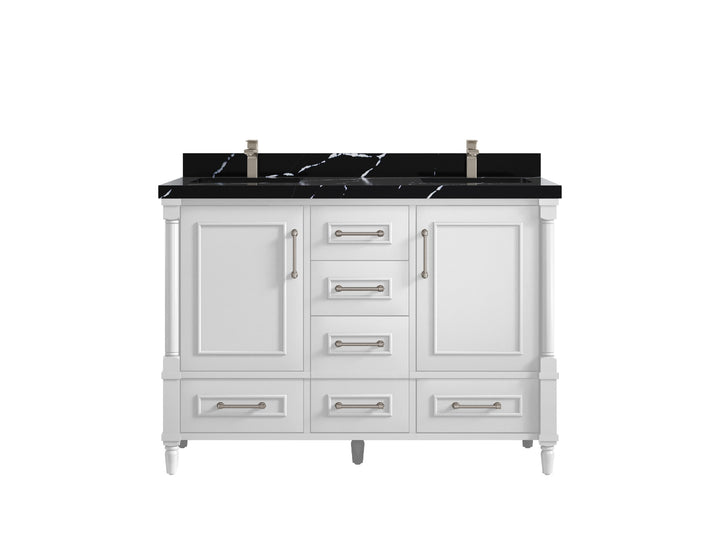 Aberdeen 60 in. W x 22 in. D Double Sink Bathroom Vanity - photo 8