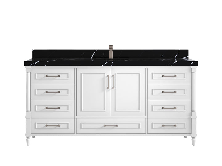 Aberdeen 72 in. W x 22 in. D Single Sink Bathroom Vanity - photo 8