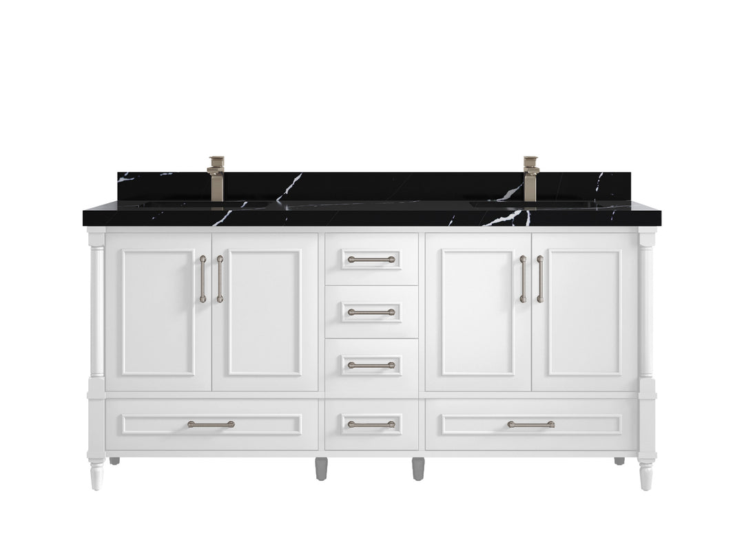Aberdeen 72 in. W x 22 in. D Double Sink Bathroom Vanity