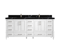 Aberdeen 80 in. W x 22 in. D Double Sink Bathroom Vanity - photo 8