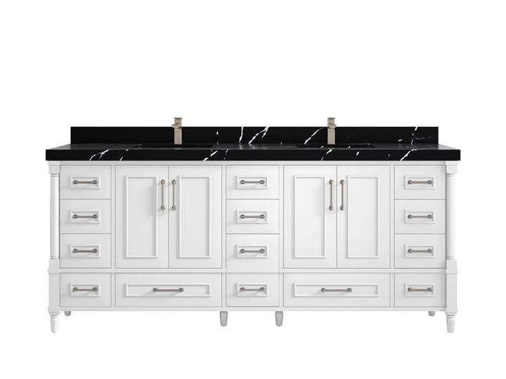 Aberdeen 80 in. W x 22 in. D Double Sink Bathroom Vanity - photo 8