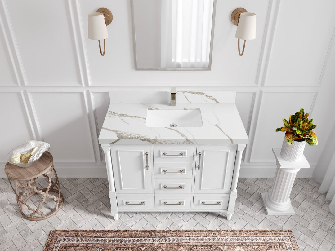Aberdeen 42 in. W x 22 in. D Single Sink Bathroom Vanity