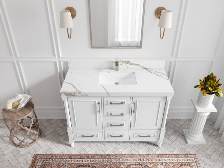 Aberdeen 48 in. W x 22 in. D Single Sink Bathroom Vanity - photo 10