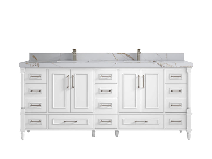 Aberdeen 80 in. W x 22 in. D Double Sink Bathroom Vanity - photo 10