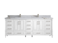 Aberdeen 84 in. W x 22 in. D Double Sink Bathroom Vanity - photo 11