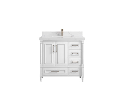 Aberdeen 36 in. W x 22 in. D Center Sink Bathroom Vanity