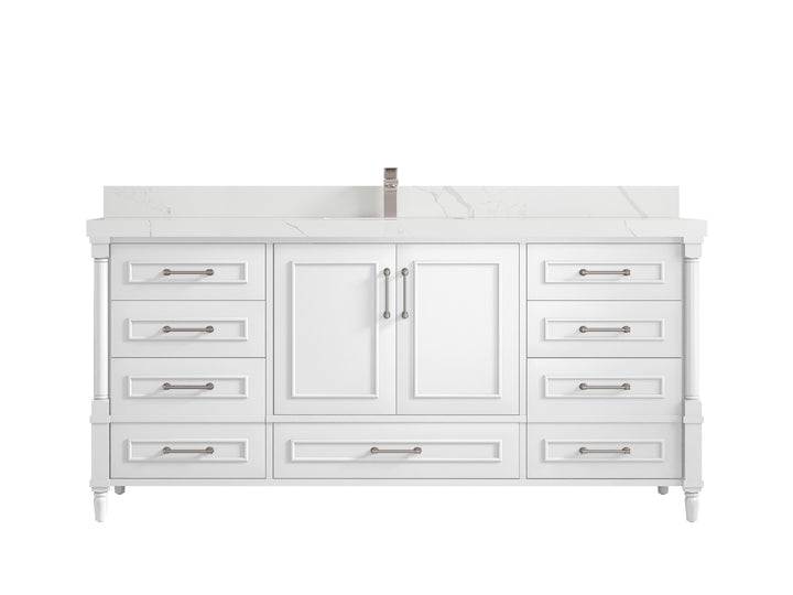 Aberdeen 72 in. W x 22 in. D Single Sink Bathroom Vanity - photo 12