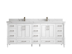 Aberdeen 80 in. W x 22 in. D Double Sink Bathroom Vanity - photo 1
