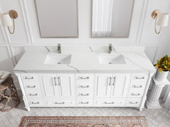 Aberdeen 80 in. W x 22 in. D Double Sink Bathroom Vanity - photo 11