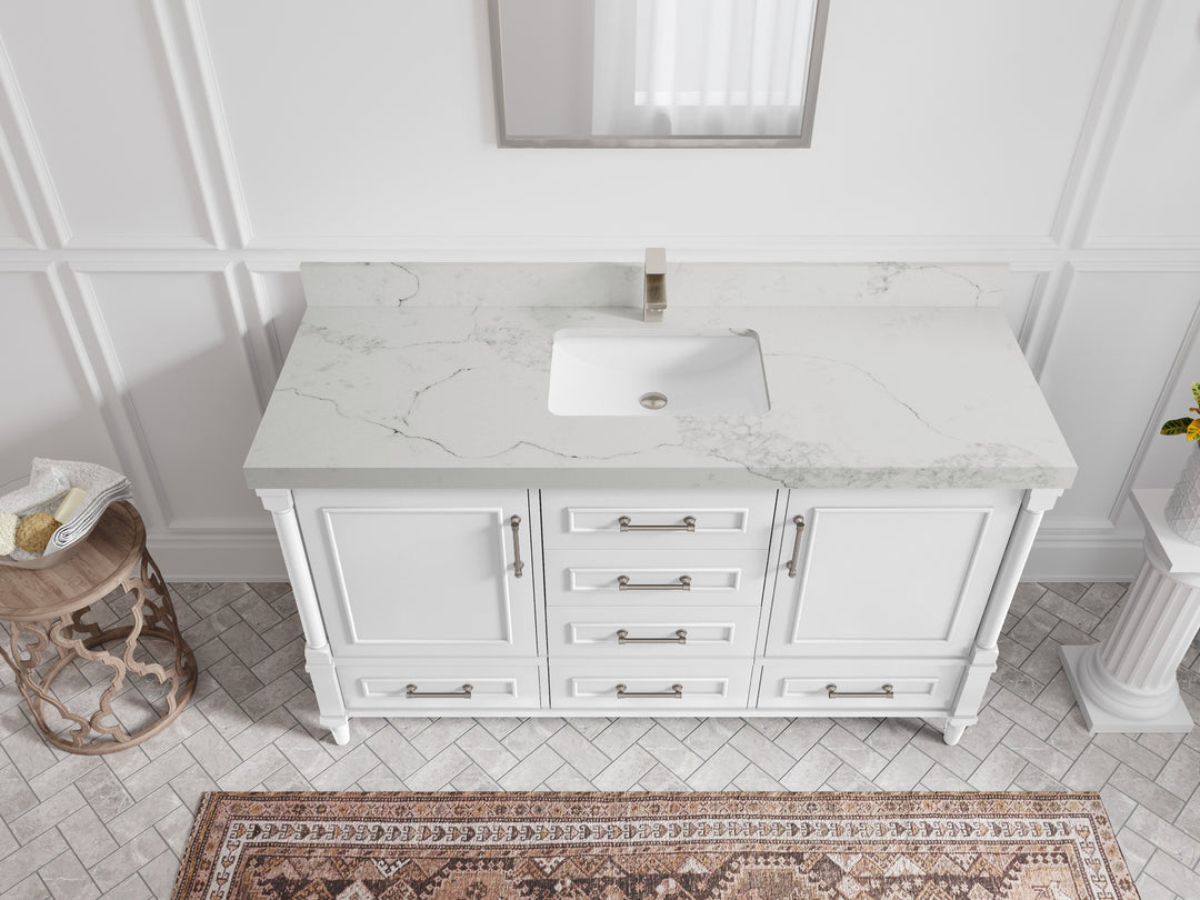 Aberdeen 60 in. W x 22 in. D Single Sink Bathroom Vanity