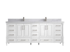 Aberdeen 84 in. W x 22 in. D Double Sink Bathroom Vanity - photo 15
