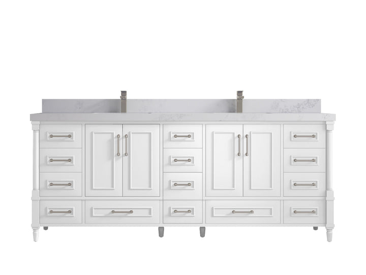 Aberdeen 84 in. W x 22 in. D Double Sink Bathroom Vanity - photo 15