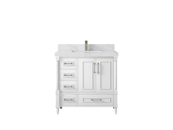 Aberdeen 36 in. W x 22 in. D Center Sink Bathroom vanity - photo 16