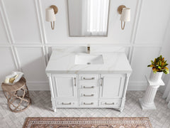 Aberdeen 48 in. W x 22 in. D Single Sink Bathroom Vanity - photo 20