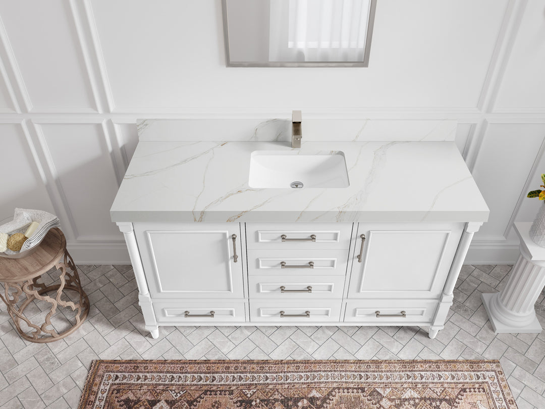 Aberdeen 60 in. W x 22 in. D Single Sink Bathroom Vanity