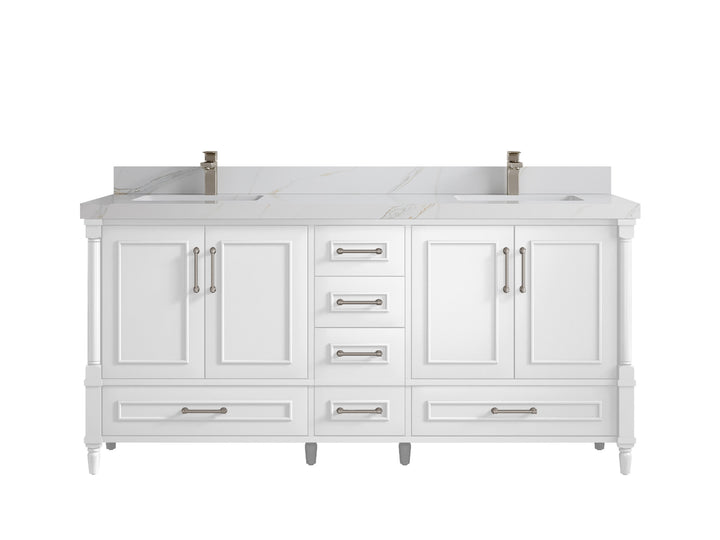 Aberdeen 72 in. W x 22 in. D Double Sink Bathroom Vanity - photo 21